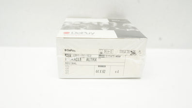 DePuy 1221-44-462 Pinnacle ALTRX Acetabular Liner 44ID x 62mm OD +4 Neutral (x)